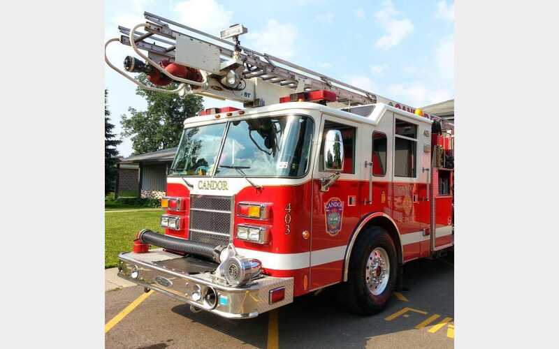 Fire breaks out in Candor