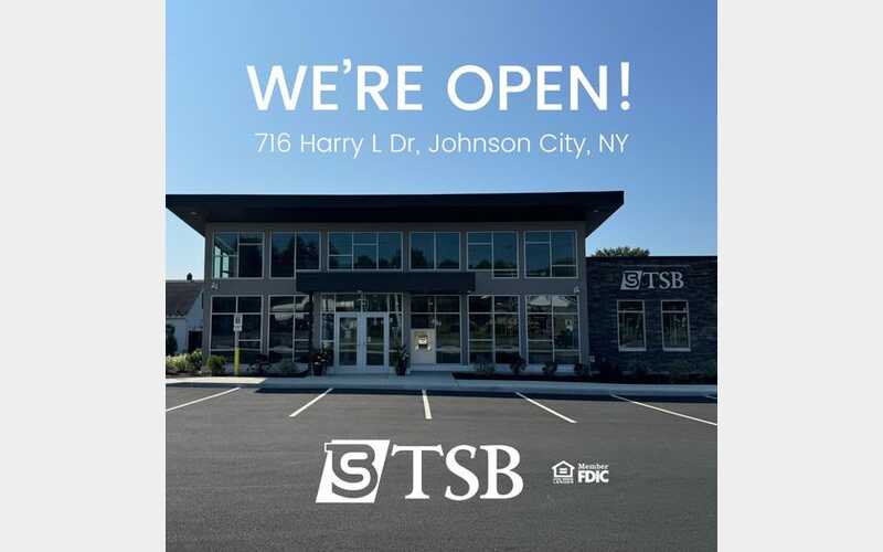 Tioga State Bank celebrating opening of branch in Johnson City today