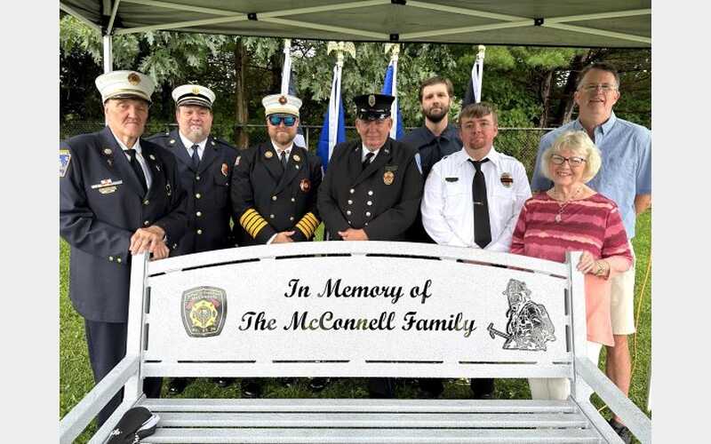 Pickett honors McConnell family for years of fire service