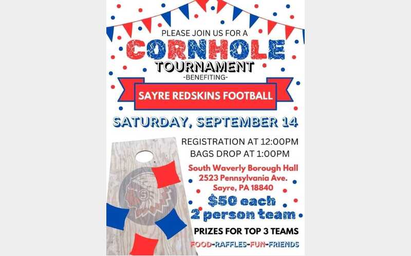 Sayre football program holding cornhole tournament fundraiser this weekend