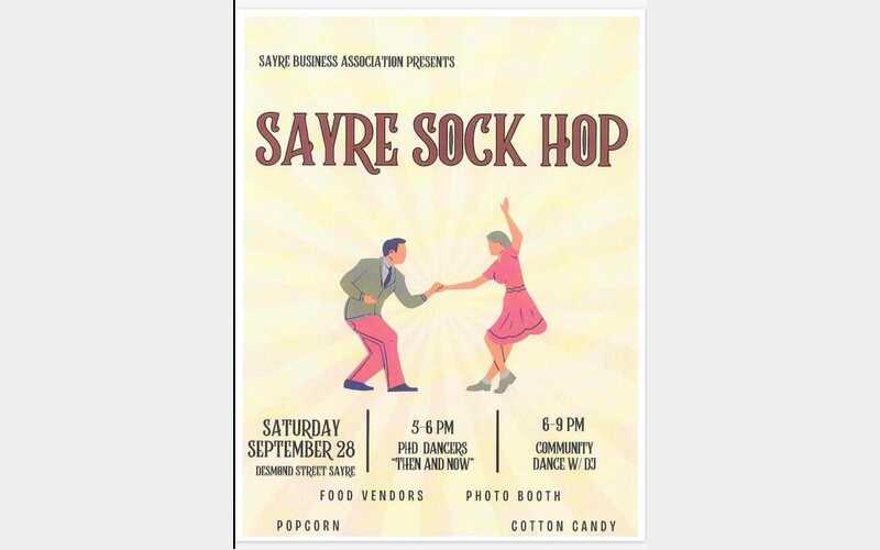 Sayre Business Association hosting Sayre Sock Hop on Saturday
