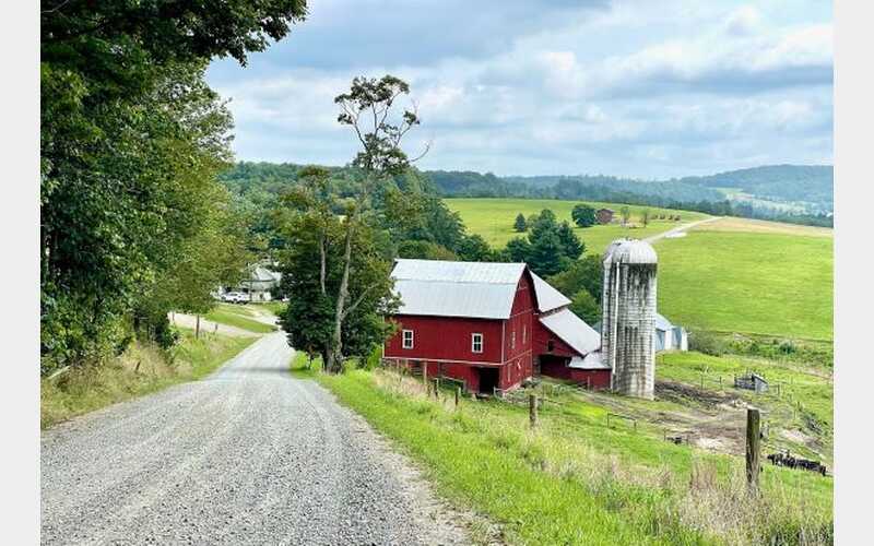 Gravel road bikepackers to canvas region this weekend