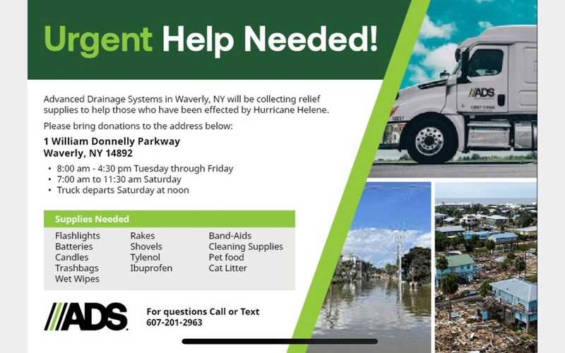 Waverly business collecting supplies for Hurricane victims
