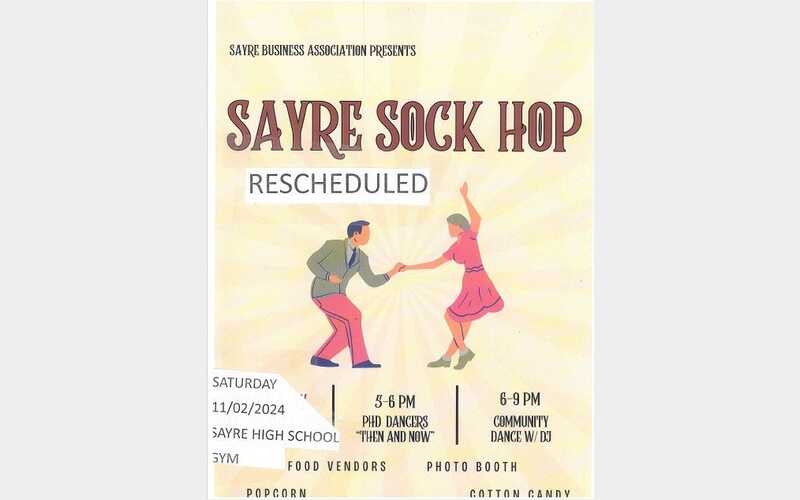 Sayre Business Association holding Sock Hop this weekend
