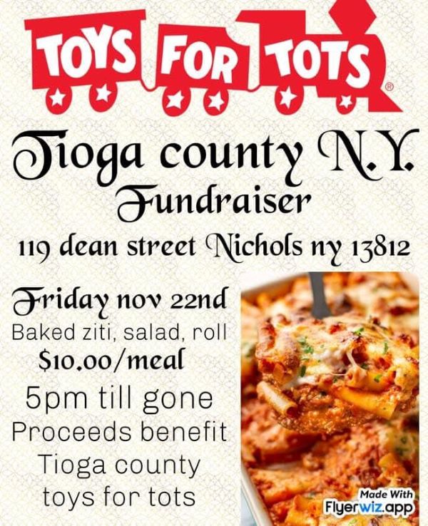 Toys for Tots fundraiser set for Friday in Nichols