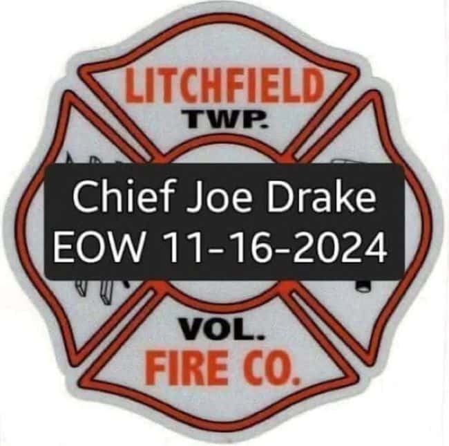 Valley mourning loss of Litchfield Fire Chief Joe Drake