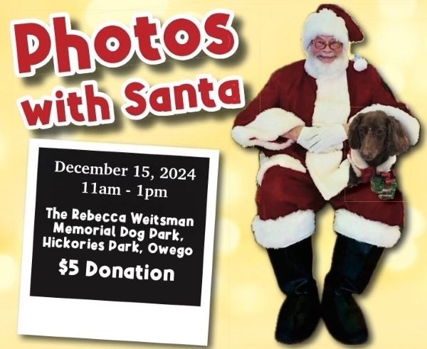 ‘Pet Photos with Santa’ returns to The Rebecca Weitsman Memorial Dog Park next month
