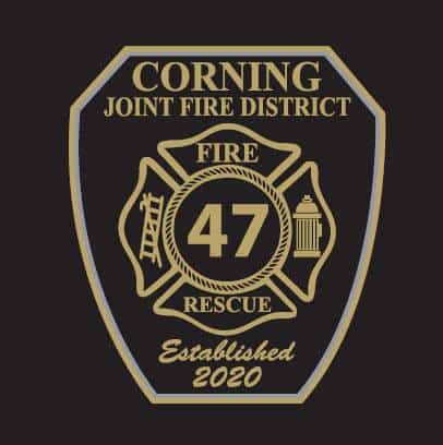 Several people rescued from Corning apartment fire