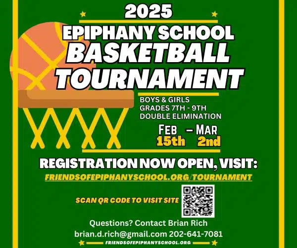 Registration open for Epiphany Basketball Tournament