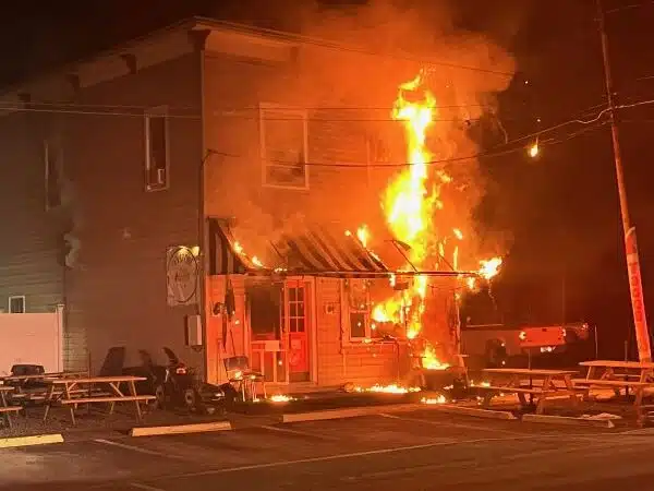 Fire breaks out at Keystone Tacos in Sayre