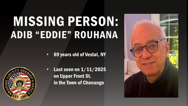 Local car dealer missing in Broome County