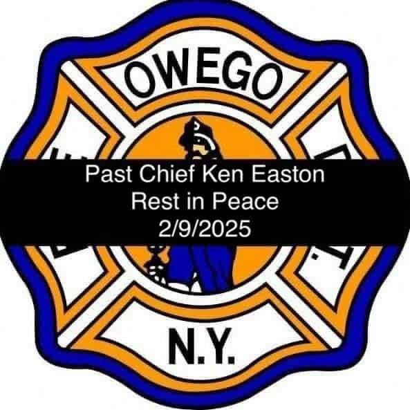 Owego community mourning loss of past fire chief Ken Easton