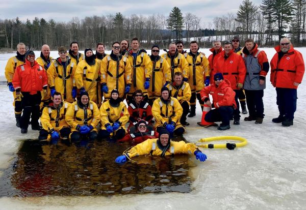 Campville firefighters become certified ice rescue technicians