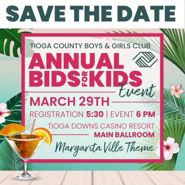 Tioga County Boys and Girls Club to hold spring fundraiser next month