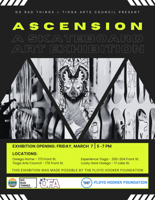 Tioga Arts Council teams up with OFA for special event