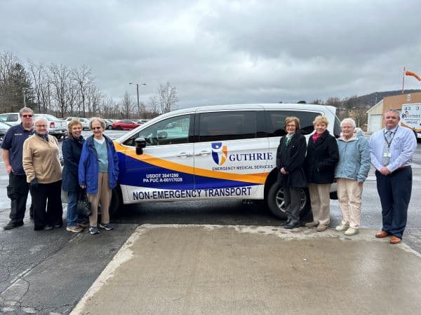 Guthrie EMS expands paratransit services with Towanda Auxiliary donation