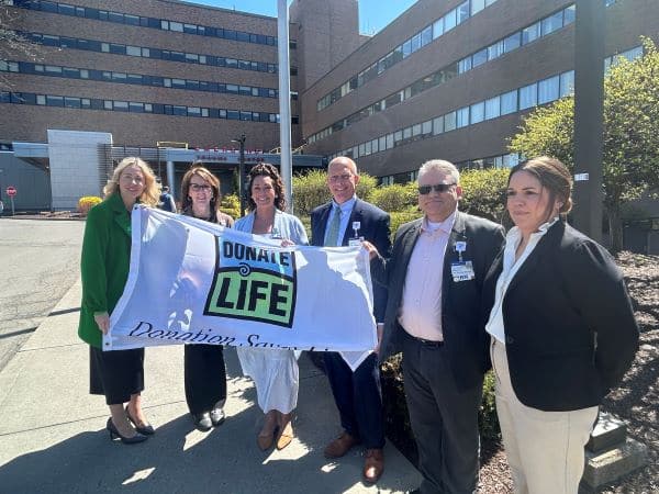 Guthrie, CORE hold annual Donate Life flag raising ceremony