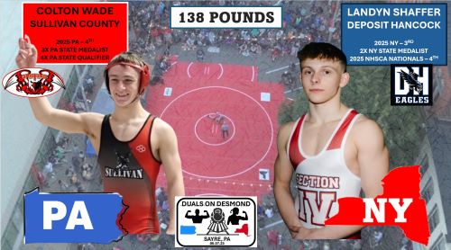 Duals on Desmond All-Star Wrestling Showcase to return to Sayre in June