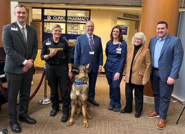 Guthrie introduces new K9 Security Team