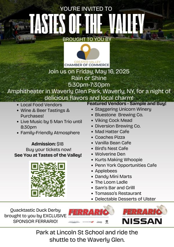 GVCC to host Tastes of the Valley tonight