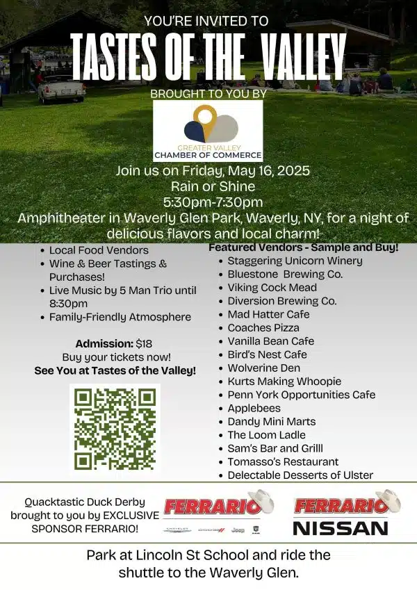 GVCC to host Tastes of the Valley on Friday