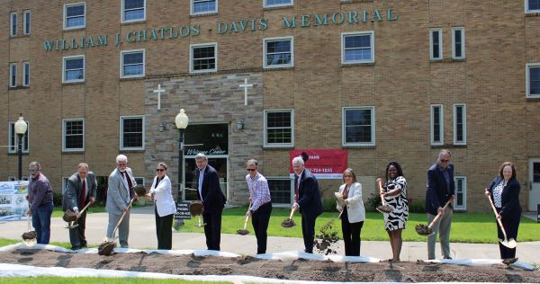Groundbreaking for Riverside Gardens held at former Davis College campus