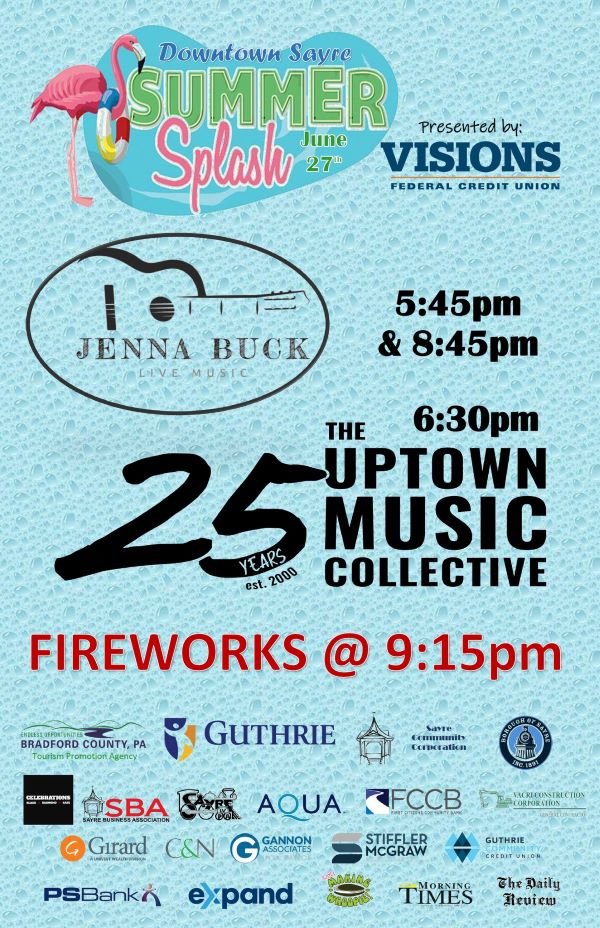 First Downtown Sayre Summer Splash Party set for Friday