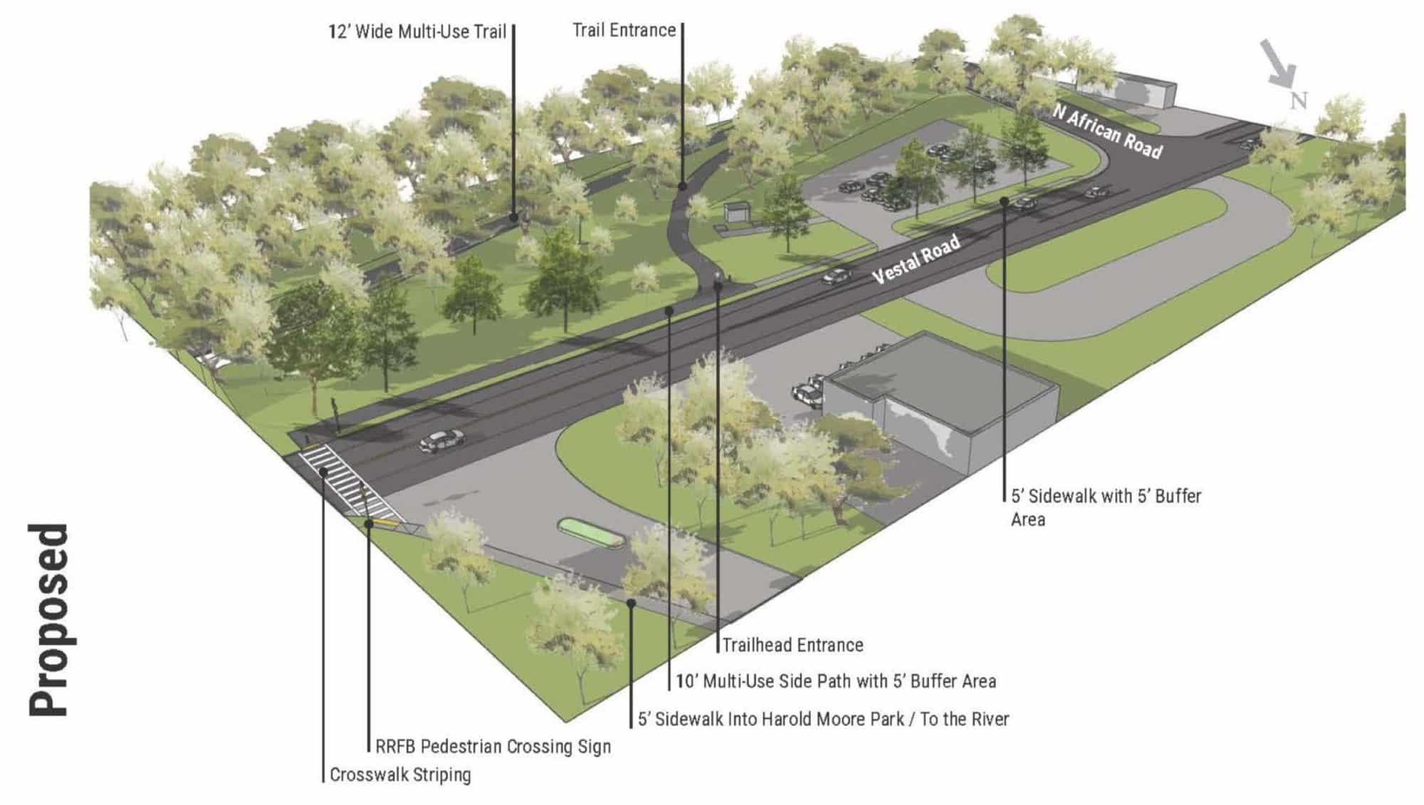 Work underway for Vestal rail trail expansion