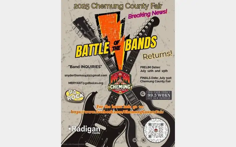 Battle of the Bands returning to Chemung County