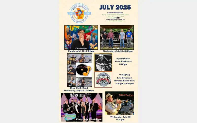 Valley summer concert series continue this week