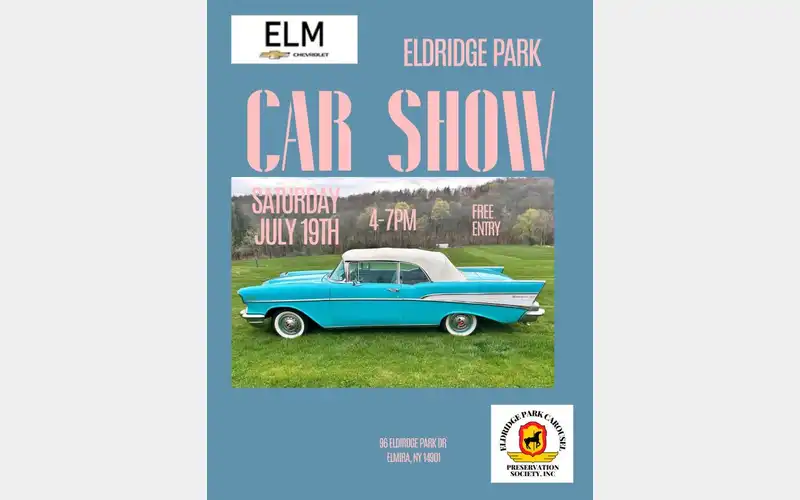 Eldridge Park hosting car show this weekend