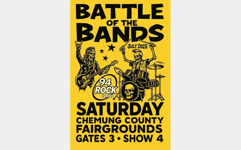 Battle of the Bands continues on Saturday at Chemung County Fairgrounds