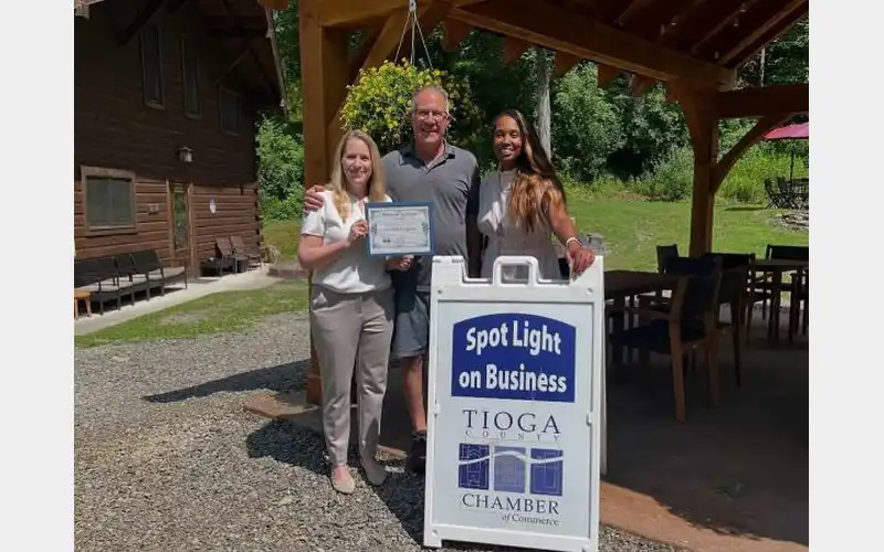 Tioga County Chamber of Commerce honors Glen Park Vineyards