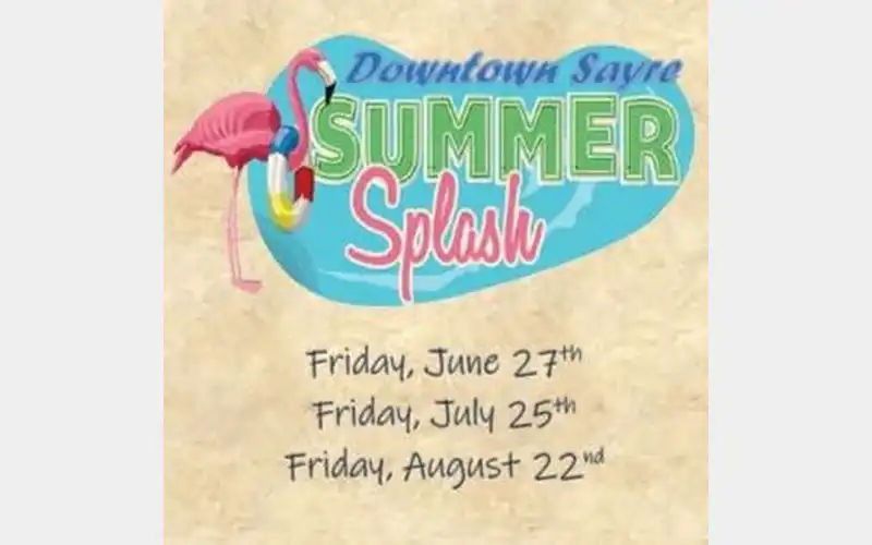 Downtown Sayre Summer Splash Party set for tonight