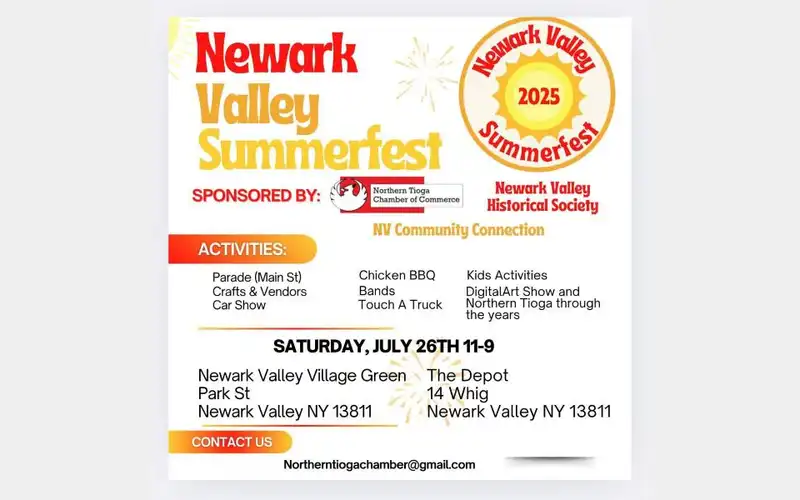 Newark Valley Summerfest set for this weekend