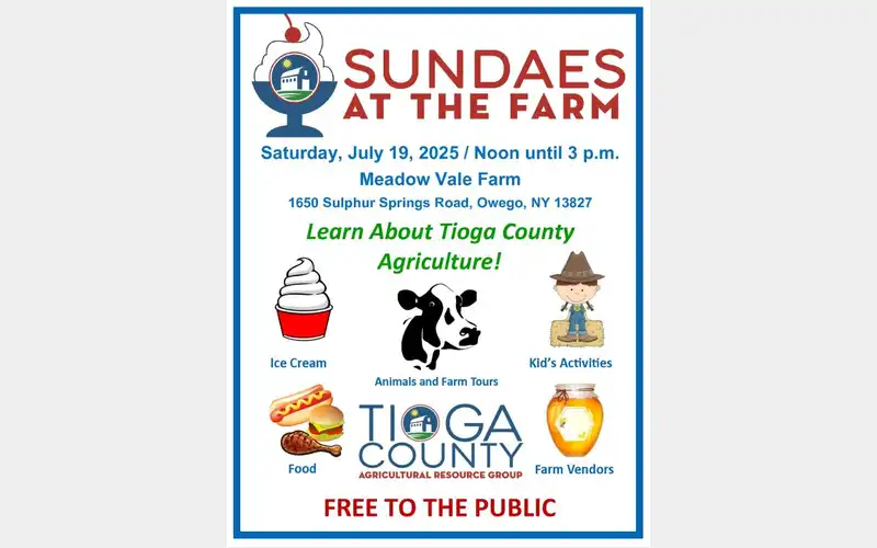 Sundaes at the Farm set for Saturday