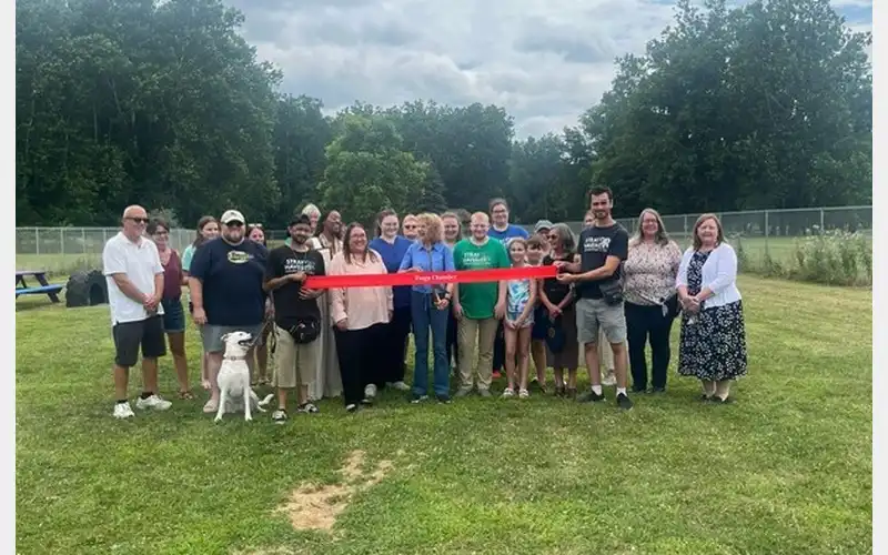 Stray Haven celebrates grand opening of new community dog park