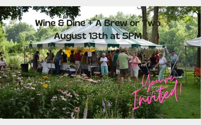 Wine and Dine Plus a Brew or Two set for tonight