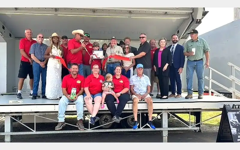 Tioga County Chamber of Commerce holds ribbon cutting at Tioga County Fair