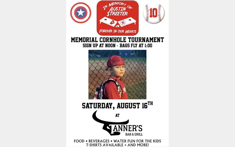 Austin Streeter Memorial Cornhole Tournament set for Saturday