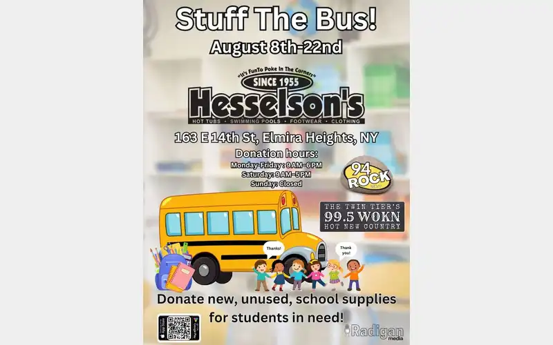 94 Rock, WOKN Stuff the Bus campaign continues this week
