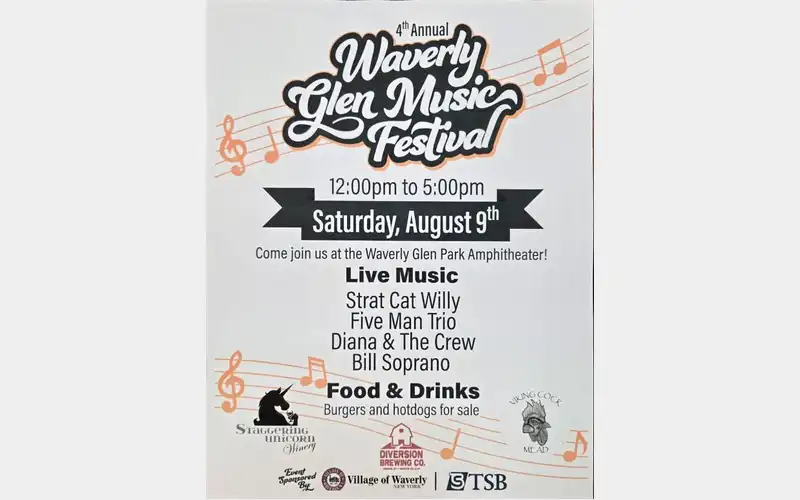 Waverly Glen Music Festival set for Saturday