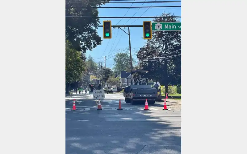 Paving project beginning today in Owego