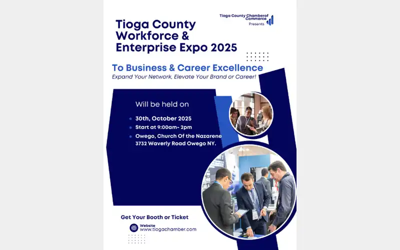 Tioga County Workforce and Enterprise Expo set for today