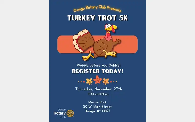 Owego Rotary welcoming registrations for Turkey Trot 5K