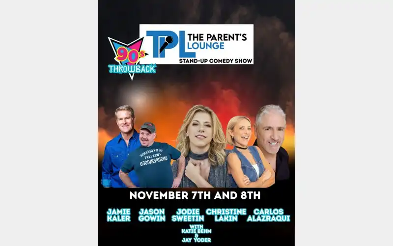 Tickets still available for Parents Lounge Live Standup Comedy Show on Friday