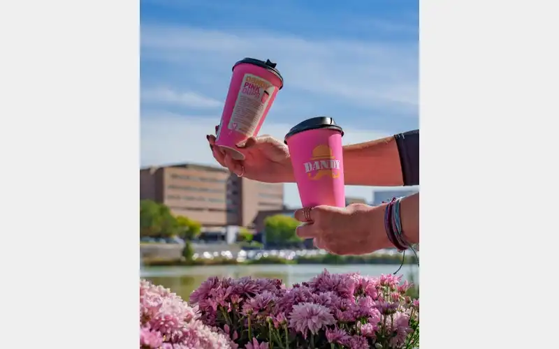 Guthrie teams up with Dandy for Pink Cups for a Cure campaign