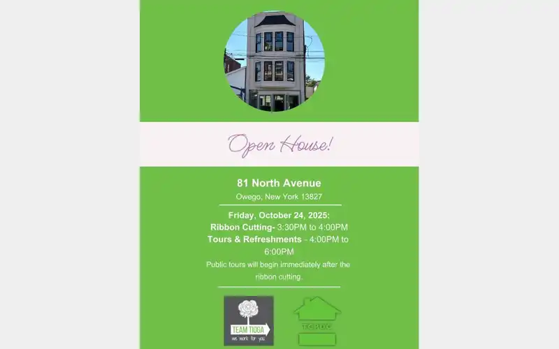 Team Tioga hosting Open House, Ribbon Cutting in Owego