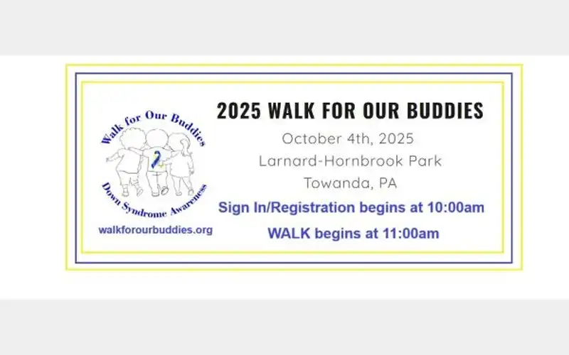 Walk for Our Buddies set for Saturday