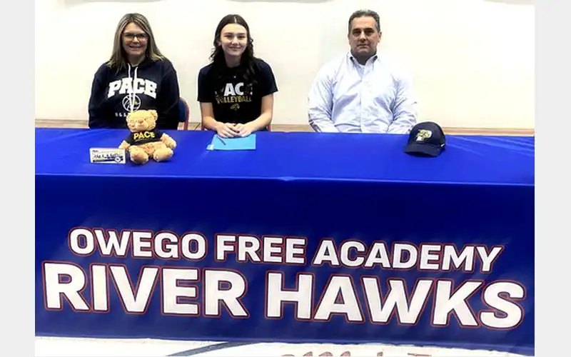 OFA senior Hamed signs to play volleyball at D2 Pace